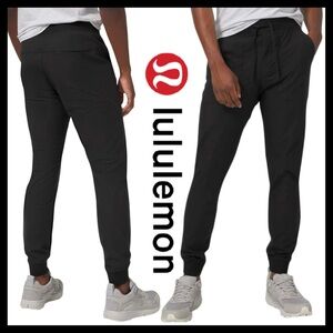 Lululemon Men’s ABC Jogger 30" Black Size (S) **Pinhole Size Flaw Pictured**